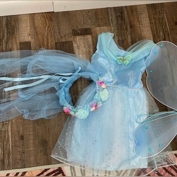 Toddler Fairy Princess Costume Medium - Picture 4 of 7